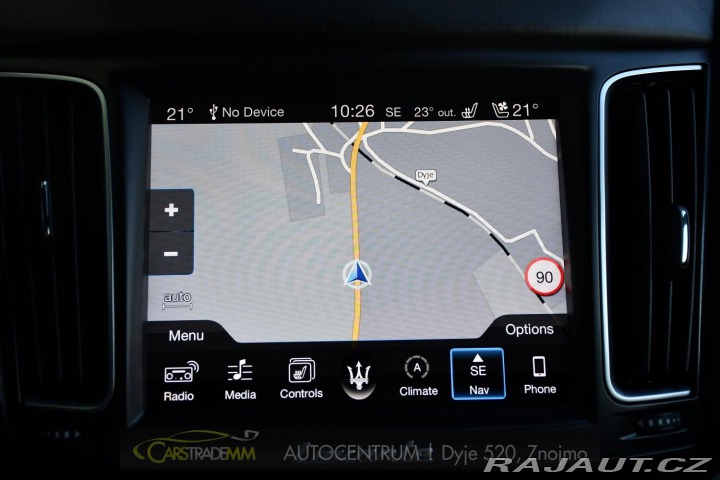 Maserati Levante 3.0D ČR Q4 H/K ACC VZDUCH 2018