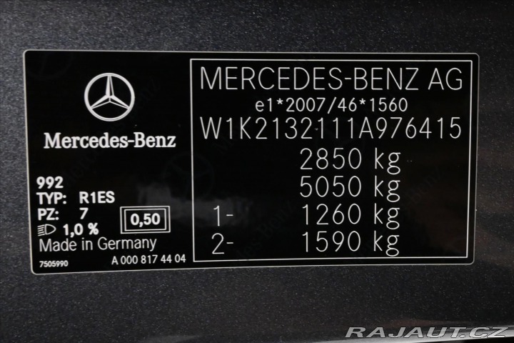 Mercedes-Benz E 2,0 300de 225kW 4Matic Zá 2022