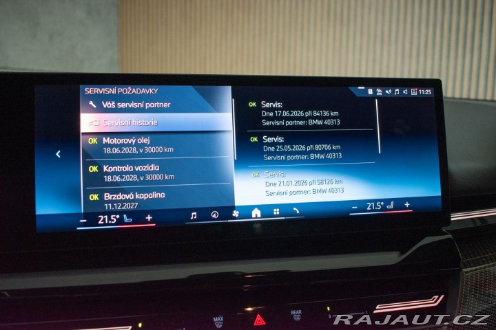 BMW 5 540d REZERVACE 2025