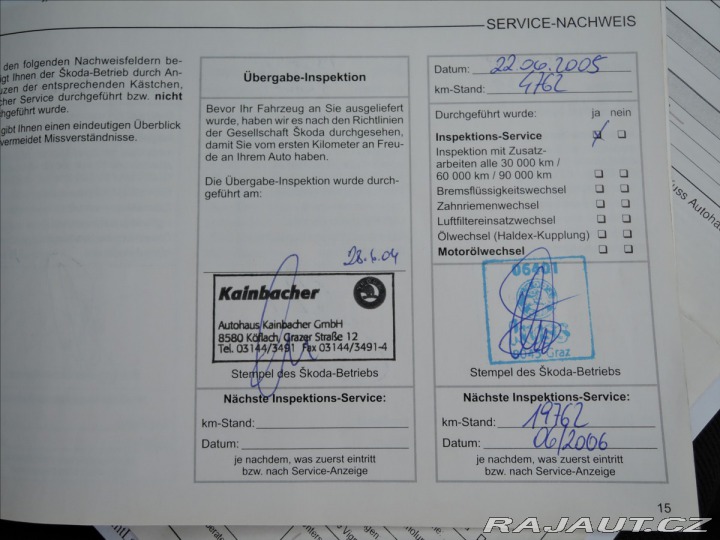 Škoda Fabia 1,9 SDI LunaTažné Klima S 2004