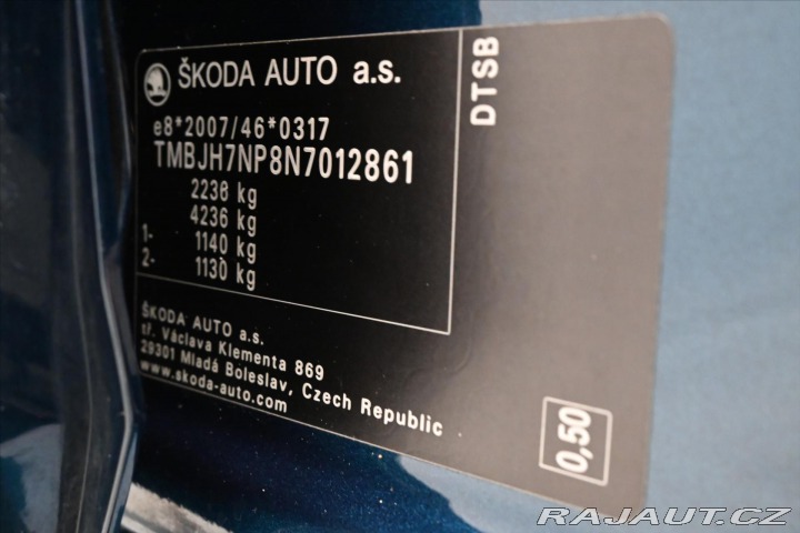 Škoda Superb 2,0 TDI 110kW DSG Style Z 2022