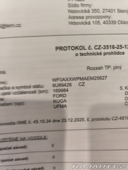 Ford Kuga Prodám 1800