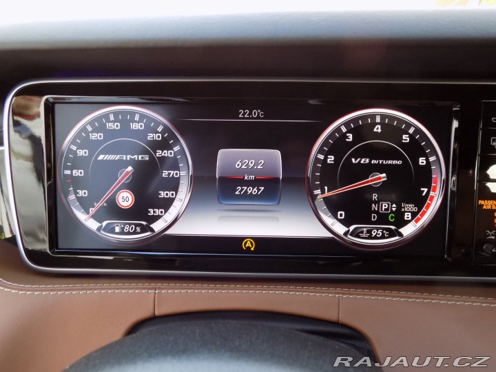 Mercedes-Benz S S63 AMG/4-Matic/1.maj.ČR/ 2014