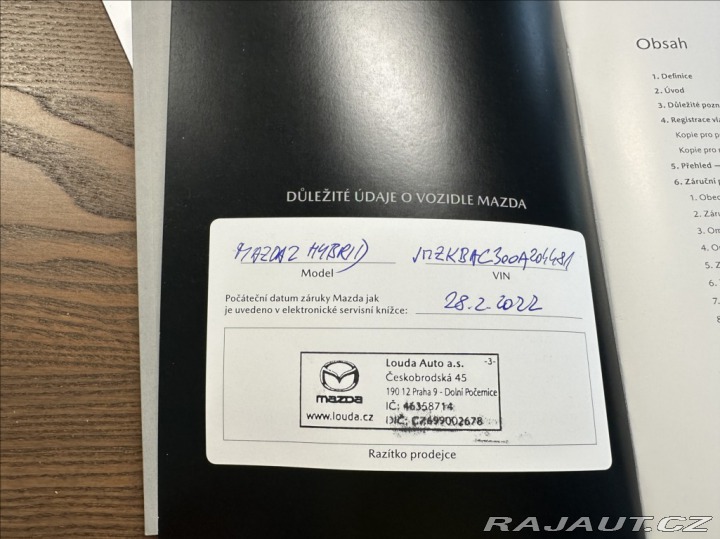 Mazda Ostatní modely 2 Hybrid 1,5 116PS Agile Comfort 2022