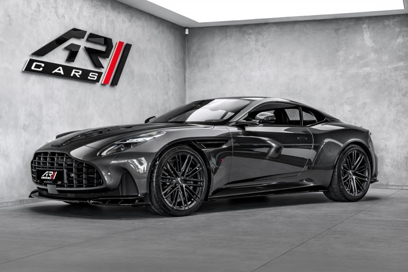 Aston Martin DB12 CZ, xenon grey, black pac