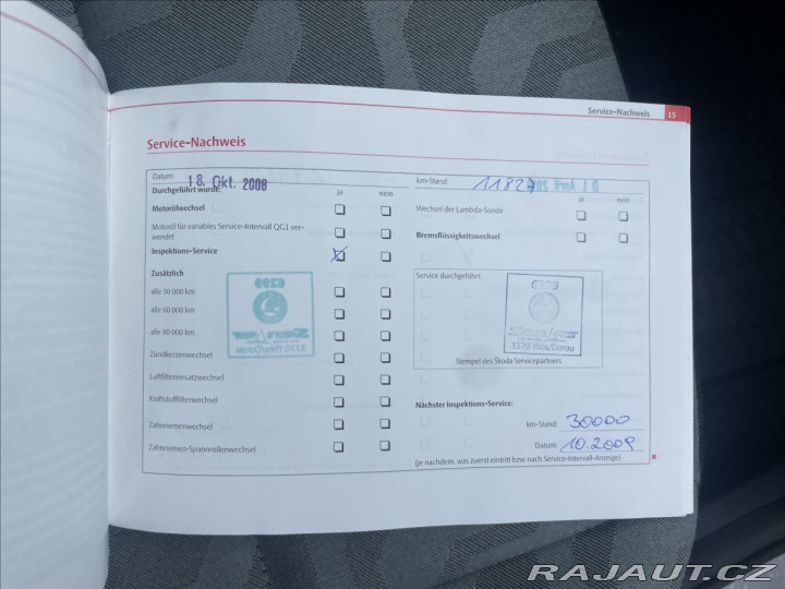 Škoda Fabia 1,4 i 16V Klima ESP servi 2007