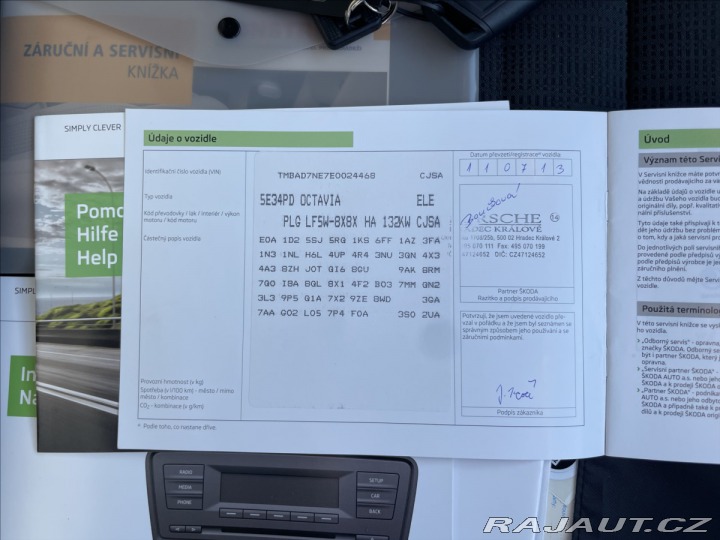 Škoda Octavia 1,8 i 132kw DSG Style Xen 2013