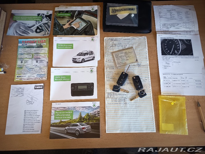 Škoda Roomster 1,4i16V Ambition Plus ČR 2015