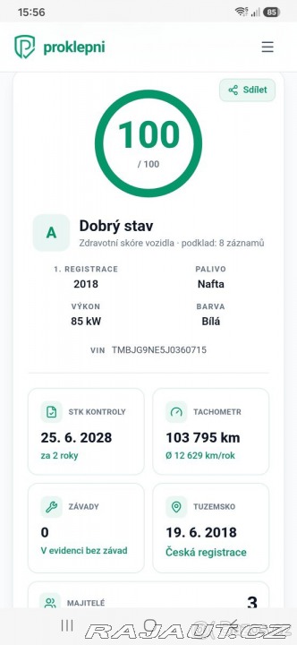 Škoda Octavia 1,6 2018