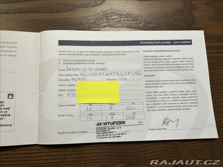 Hyundai Bayon 1,2 84PS Smart 2023