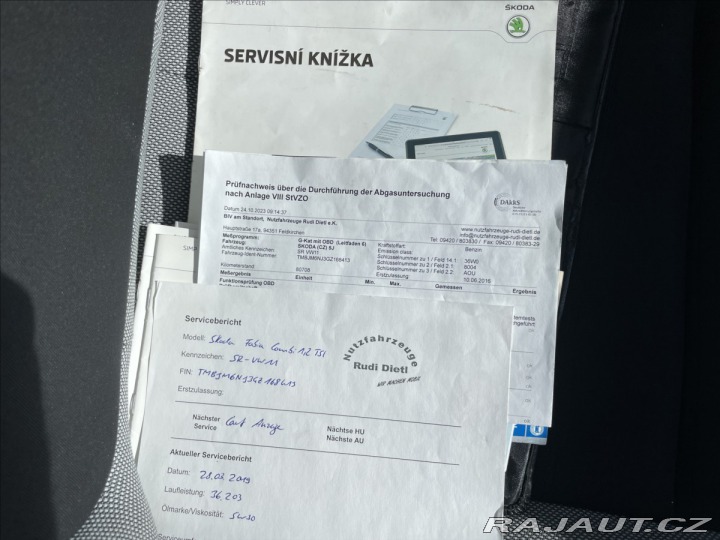 Škoda Fabia 1,2 TSi 66kw Ambiente Taž 2016