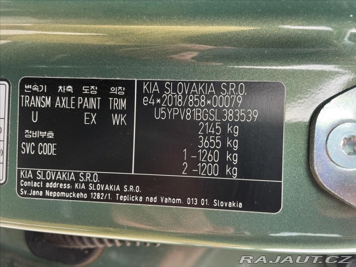 Kia Sportage 1,6 T-GDi 4x2 7DCT TOP LE 2025