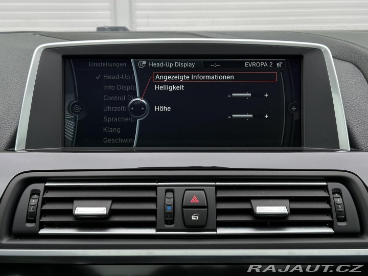 BMW 6 640d Coupé 8AT 230kW Head 2012