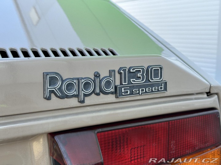 Škoda Rapid 130 5speed 43kW Autorádio 1988