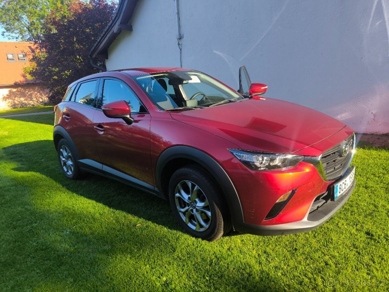 Mazda CX-3 2,0 -krásná červená