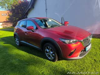 Mazda CX-3 2,0 -krásná červená 2019