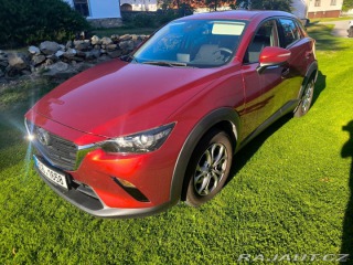 Mazda CX-3 2,0 -krásná červená 2019