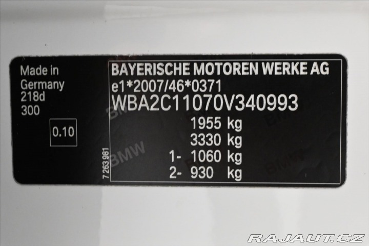 BMW 2 2,0 218d 110 kW Active Zá 2015
