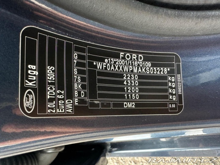 Ford Kuga 2,0TDCI 4x4 Automat Vign 2019