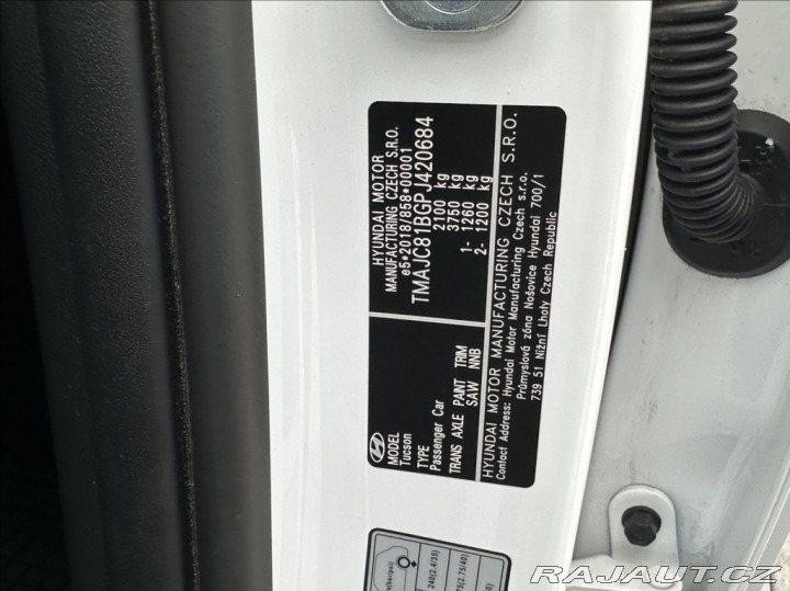 Hyundai Tucson 1,6 T-GDI 150PS  Smart A/ 2024