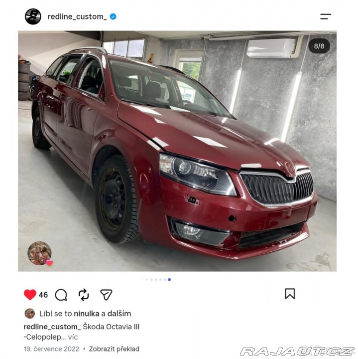 Škoda Octavia 2,0 TDI 110 kW 4×4 2015
