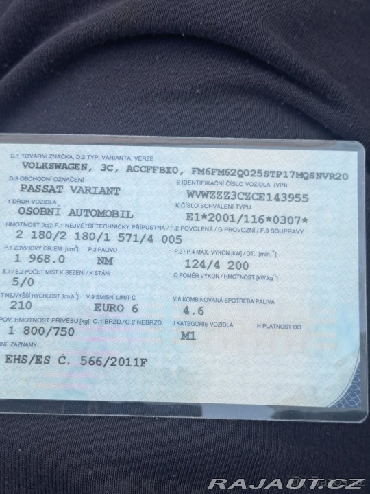 Volkswagen Passat B7 2012