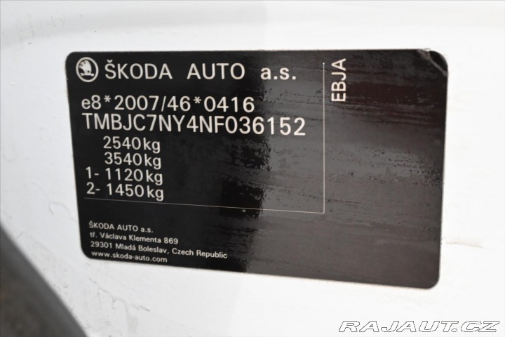 Škoda Enyaq iV 80 150kW 77kWh SOH 92% 2022
