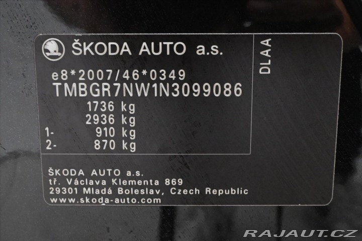 Škoda Kamiq 1,0 TSI 81kW MONTE CARLO 2022