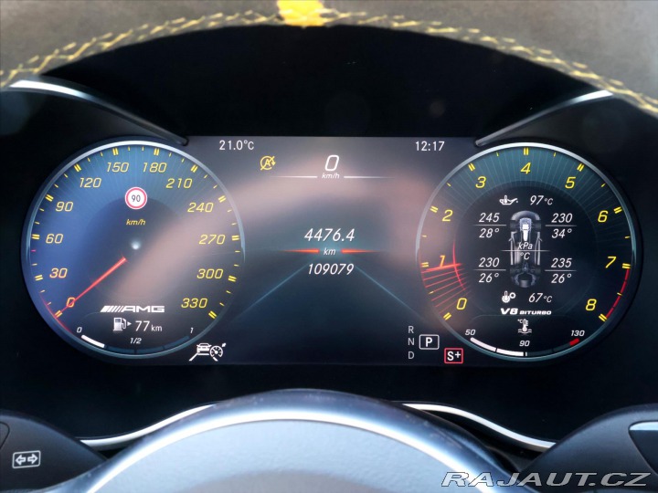 Mercedes-Benz C 4,0 AMG 375kW DPH Záruka 2022