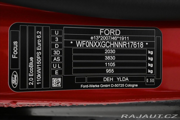 Ford Focus 2,0 EcoBlue 110kW Titaniu 2022