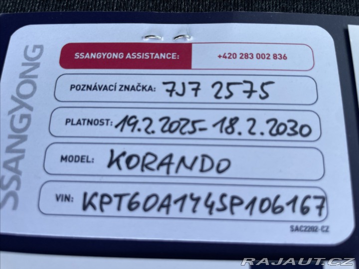 SsangYong Korando 1,5 GDi SMART+ 4X4 2025