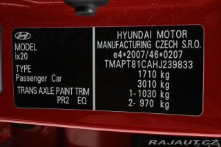 Hyundai ix20 1,4 66kW CVVT Manuál Záru 2016