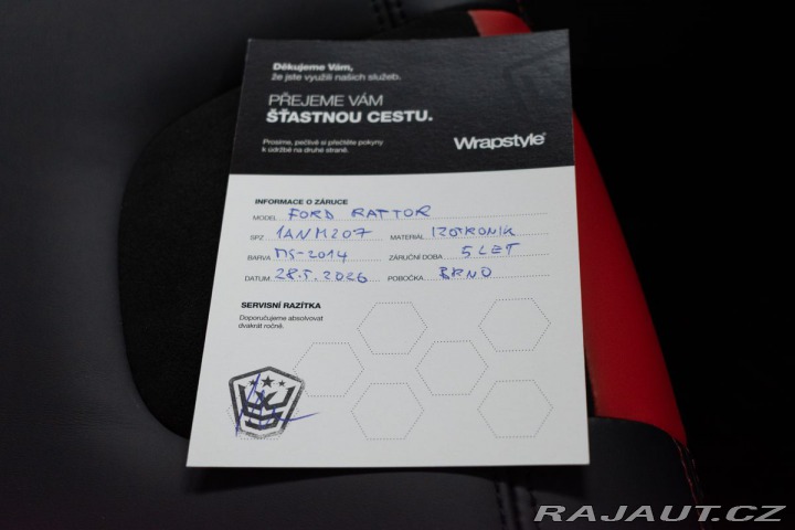 Ford Ranger V6 RAPTOR 4x4*TAŽNÉ*ZÁRUK 2026