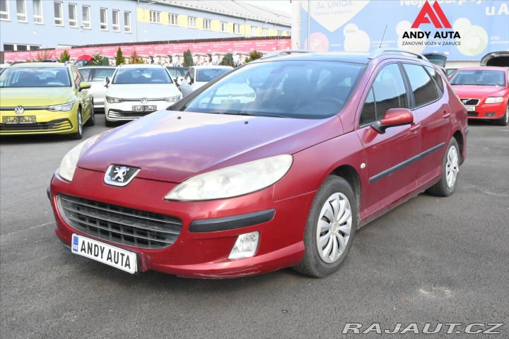 Peugeot 407 1,6 HDi 80kW pojízdné pla 2007