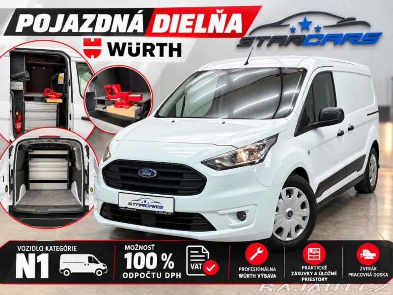 Ford Transit Connect Trend 1,5 EcoBlue 74kW •