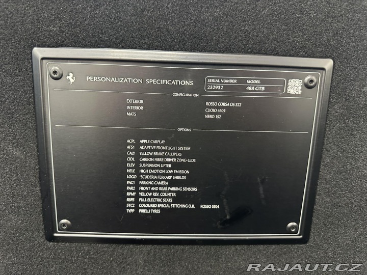 Ferrari 488 488 GTB*LIFT*CAMERA*QUIO* 2018