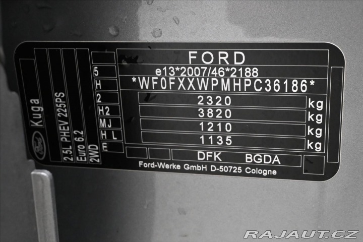 Ford Kuga 2,5 Hybrid 112kW SOH-100% 2023