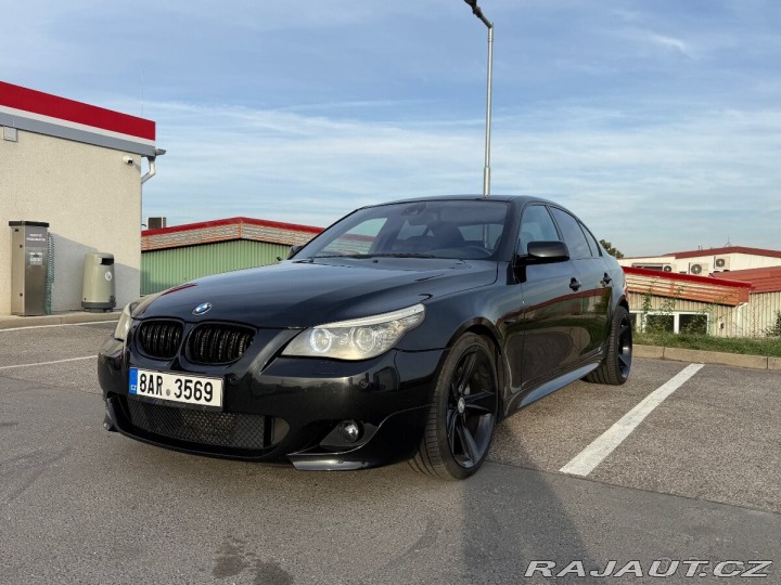 BMW 5 3,0 535d E60 lci black 2007