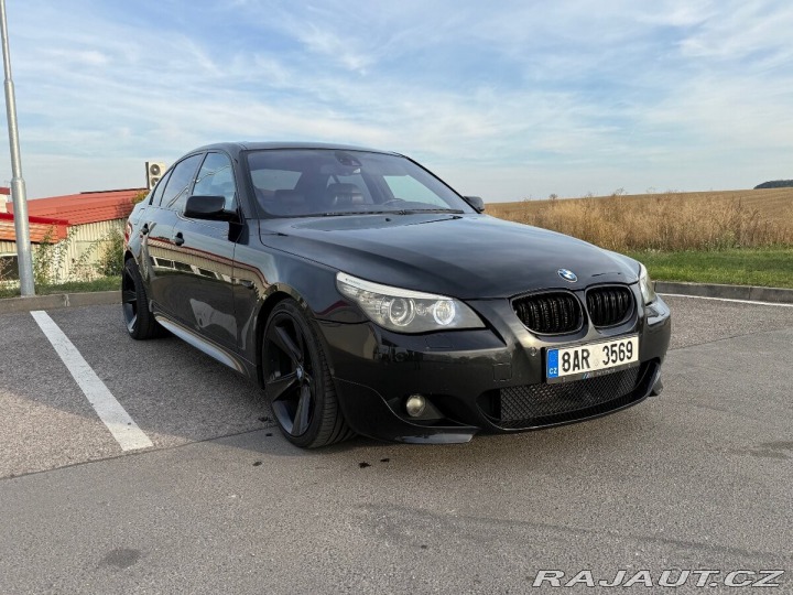 BMW 5 3,0 535d E60 lci black 2007