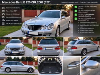 Mercedes-Benz E 2,2   220 CDI, automat, 2