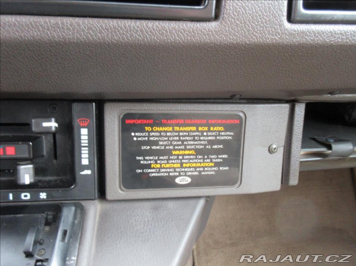 Land Rover Range Rover 3,9 i V8 EFi ,3d,manuál 1991