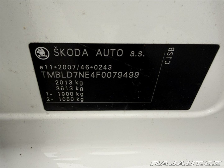 Škoda Octavia 1,8 TSi 132kw 4x4 DSG odp 2015