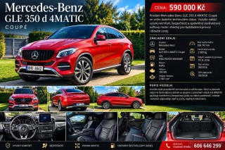 Mercedes-Benz GLE 3,0   350 d 4MATIC Coupé