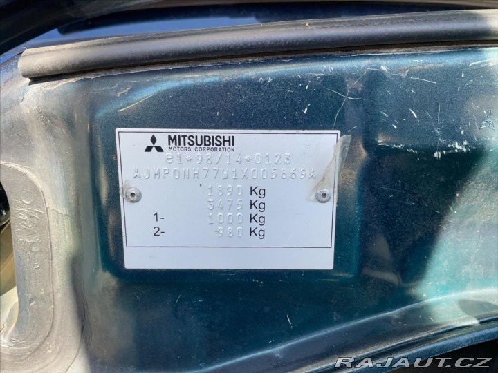 Mitsubishi Pajero Pinin 2,0 GDi 4WD REZERVA 2001