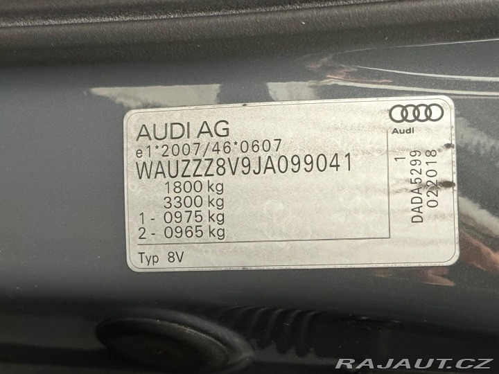Audi A3 Sportback 1.5 TFSI S TRO 2018