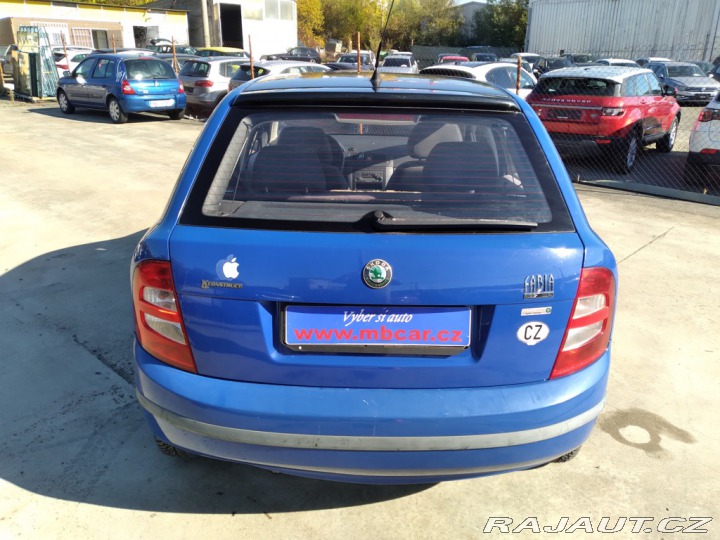 Škoda Fabia 1.4 MPI ČR,1.MAJITEL,SERV 2001