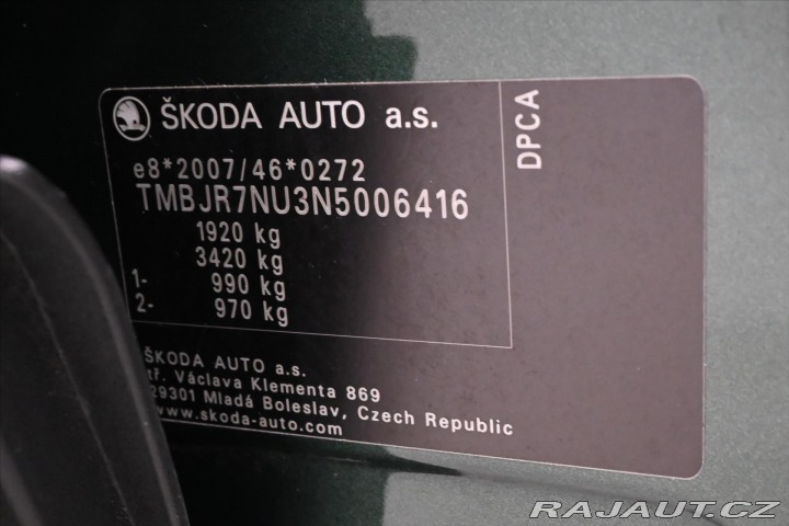 Škoda Karoq 1,5 TSI 110 kW STYLE Tažn 2021
