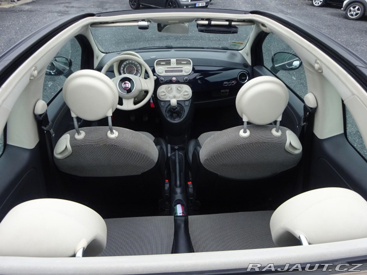 Fiat 500C 1.2 51kW Dolcevita klima 2011