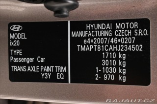 Hyundai ix20 1,4 CVVT 66 KW KLIMA Záru 2016