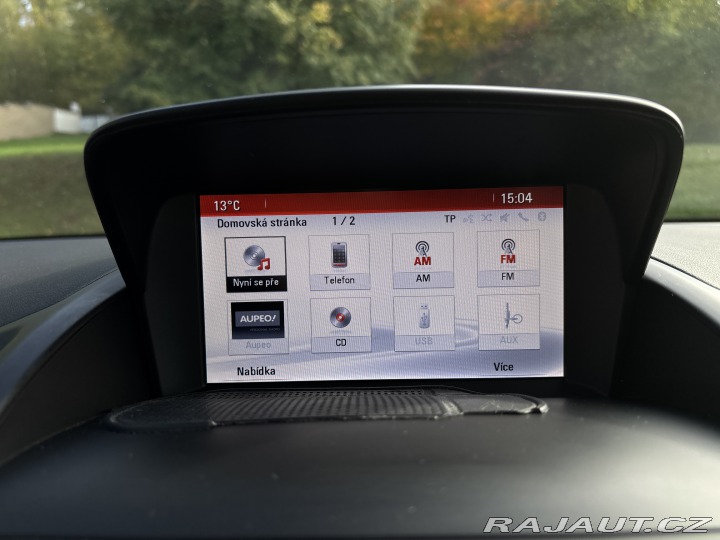 Opel Zafira Serviska ČR P. senzory 2016
